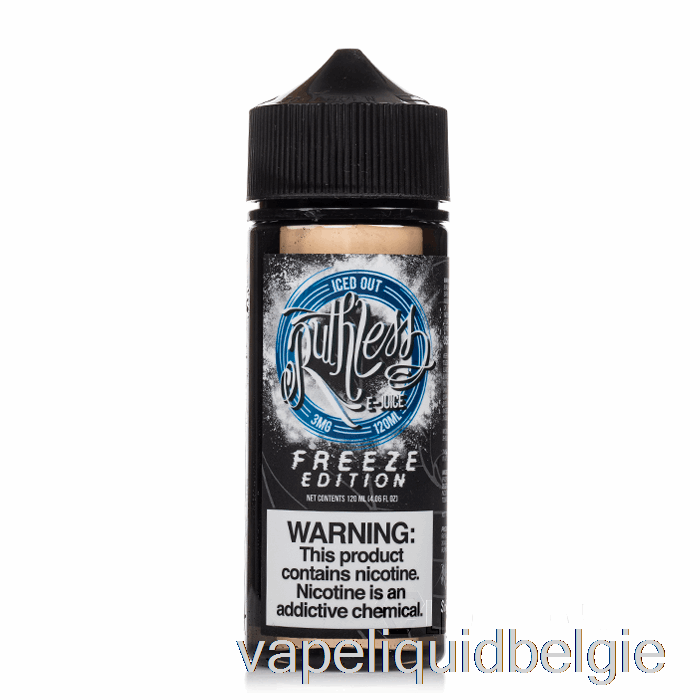 Vape België Iced Out - Vrieseditie - Meedogenloze Damp - 120ml 0mg